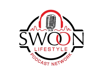 Swoon Lifestyle Podcast Network logo design by corneldesign77