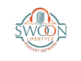 Swoon Lifestyle Podcast Network logo design by corneldesign77