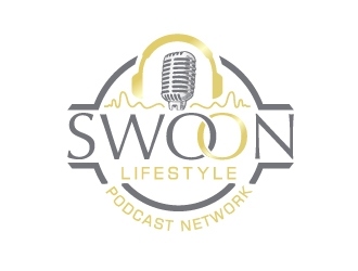 Swoon Lifestyle Podcast Network logo design by corneldesign77
