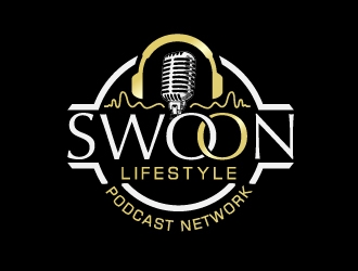 Swoon Lifestyle Podcast Network logo design by corneldesign77