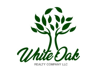 White Oak Realty Company LLC logo design by Suvendu