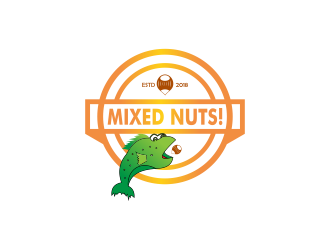 Mixed Nuts! logo design by haidar