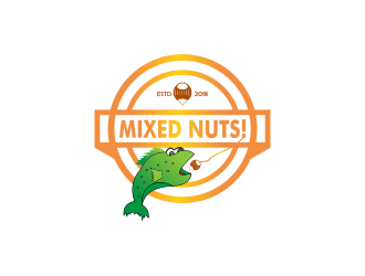 Mixed Nuts! logo design by haidar