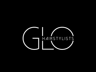 glo hairstylists  logo design by Louseven