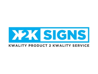 K2K SIGNS logo design by pambudi
