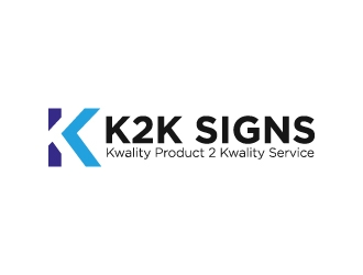 K2K SIGNS logo design by wongndeso