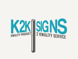 K2K SIGNS logo design by czars