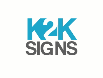 K2K SIGNS logo design by czars