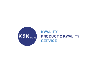 K2K SIGNS logo design by bricton
