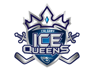 ICE QUEENS logo design by MCXL