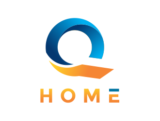 Q-Home logo design by Girly