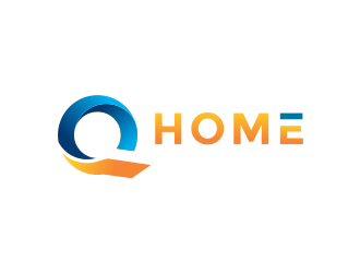 Q-Home logo design by Girly