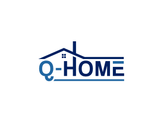 Q-Home logo design by bricton