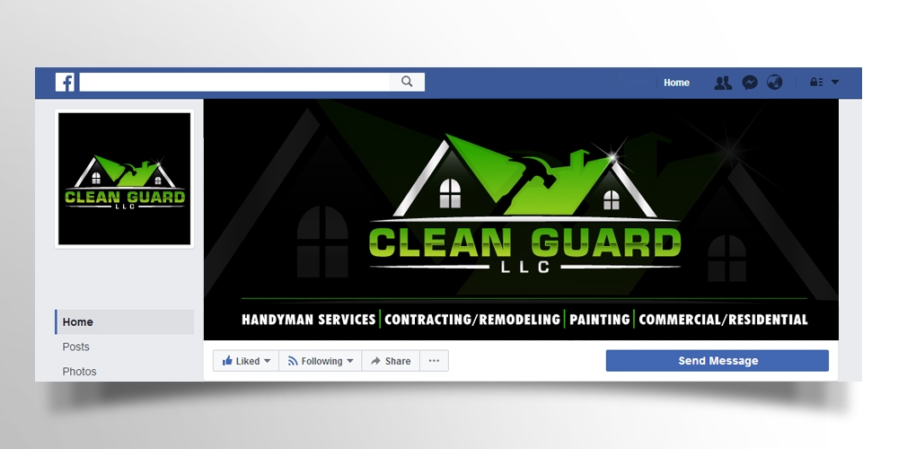 Clean Guard LLC logo design by scriotx