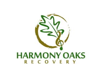 Harmony Oaks Recovery Center LLC logo design by jaize