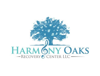 Harmony Oaks Recovery Center LLC logo design by MarkindDesign