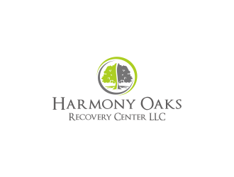 Harmony Oaks Recovery Center LLC logo design by Greenlight