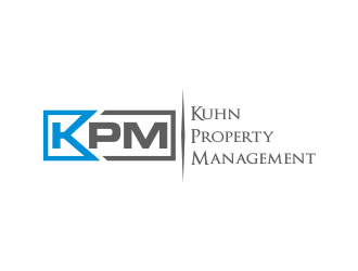 Kuhn Property Management (KPM) logo design by Greenlight