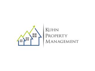 Kuhn Property Management (KPM) logo design by Greenlight