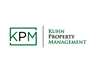 Kuhn Property Management (KPM) logo design by pencilhand