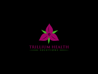 Trillium Health Solutions logo design by L E V A R