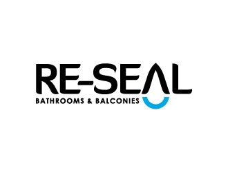 RE-SEAL BATHROOMS & BALCONIES logo design by graphica