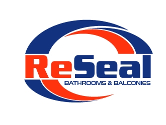 RE-SEAL BATHROOMS & BALCONIES logo design by ruthracam