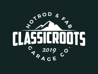 Classic Roots Garage Co. - Hotrod & Fab logo design by dchris