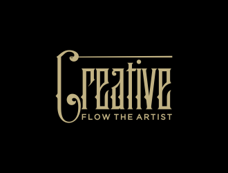 Creative Flow The Artist logo design by Mahrein