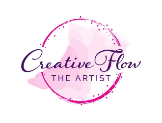 Creative Flow The Artist logo design by jaize
