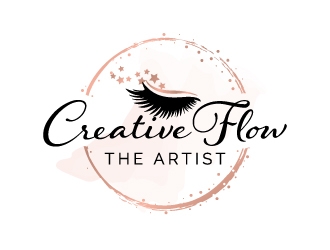 Creative Flow The Artist logo design by jaize