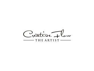 Creative Flow The Artist logo design by logitec