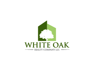 White Oak Realty Company LLC logo design by Donadell