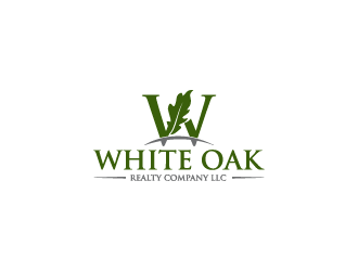 White Oak Realty Company LLC logo design by Donadell