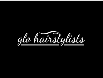 glo hairstylists  logo design by webmall
