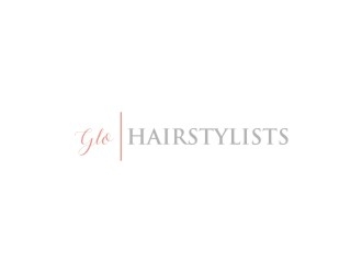 glo hairstylists  logo design by bricton