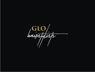 glo hairstylists  logo design by Zeratu