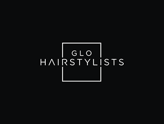 glo hairstylists  logo design by checx