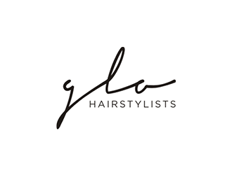 glo hairstylists  logo design by checx