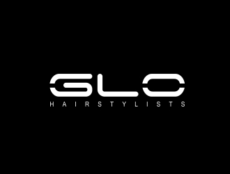 glo hairstylists  logo design by Louseven