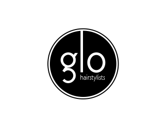 glo hairstylists  logo design by Louseven