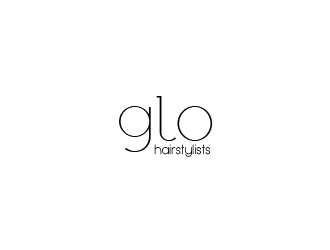 glo hairstylists  logo design by usef44