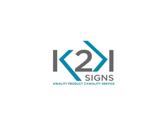 K2K SIGNS logo design by narnia