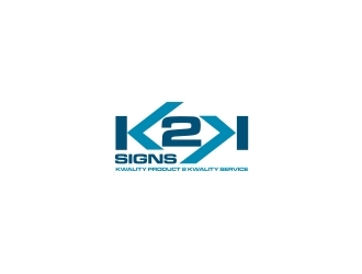 K2K SIGNS logo design by narnia