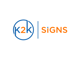 K2K SIGNS logo design by Zeratu