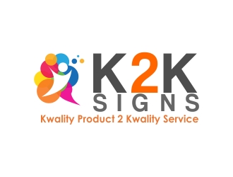 K2K SIGNS logo design by mckris