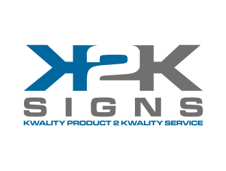 K2K SIGNS logo design by rief