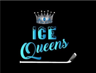 ICE QUEENS logo design by ManishKoli
