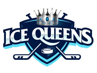 ICE QUEENS logo design by Sorjen