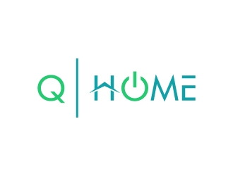 Q-Home logo design by wongndeso